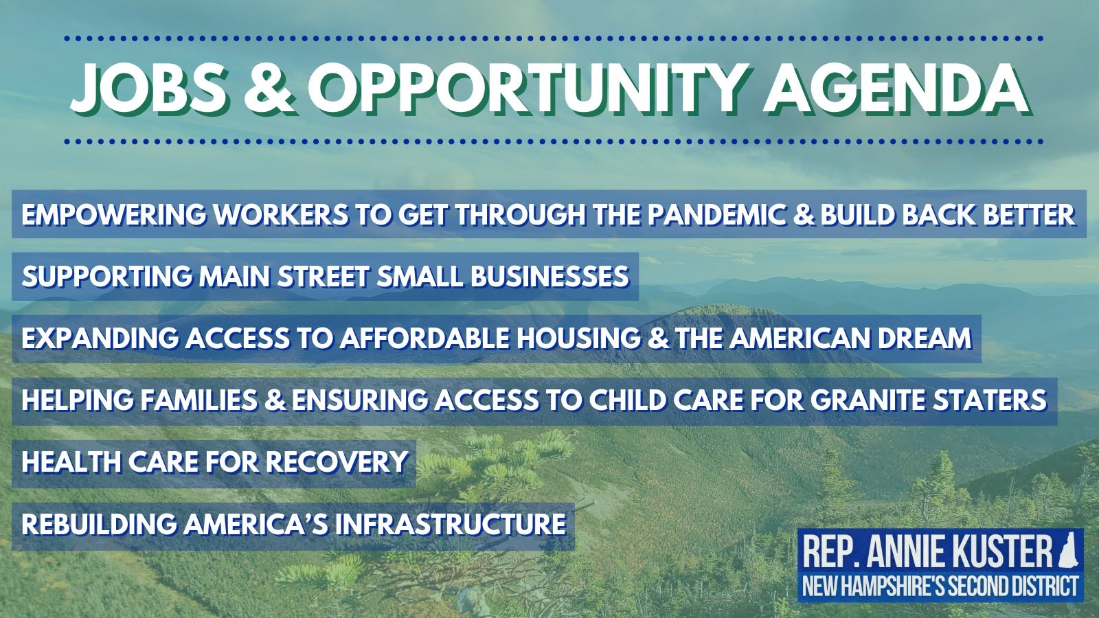jobs and opportunity agenda
